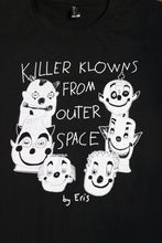 Load image into Gallery viewer, Women&#39;s KIller Klowns From Outer Space by Eris t-shirt
