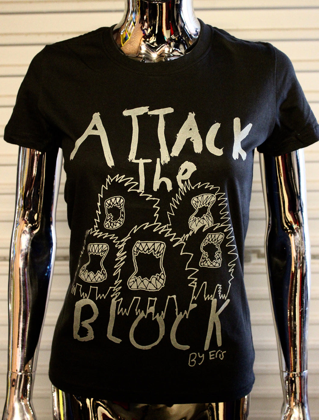 Women's Glow in the dark Attack The Block by Eris t-shirt
