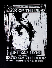 Load image into Gallery viewer, Dawn Of The Dead DIY Punk Flyer T-shirt
