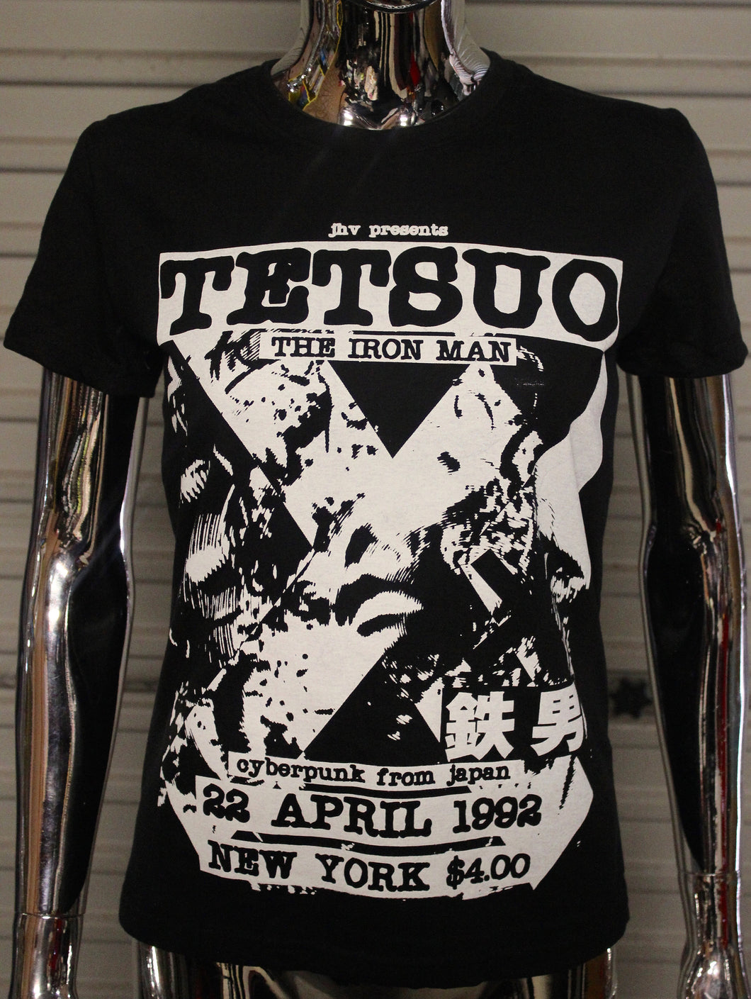 Women's Tetsuo The Iron Man DIY Punk Flyer  t-shirt