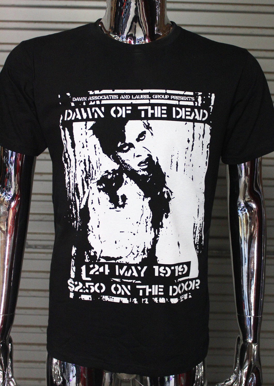 Dawn Of The Dead DIY Punk Flyer T-shirt