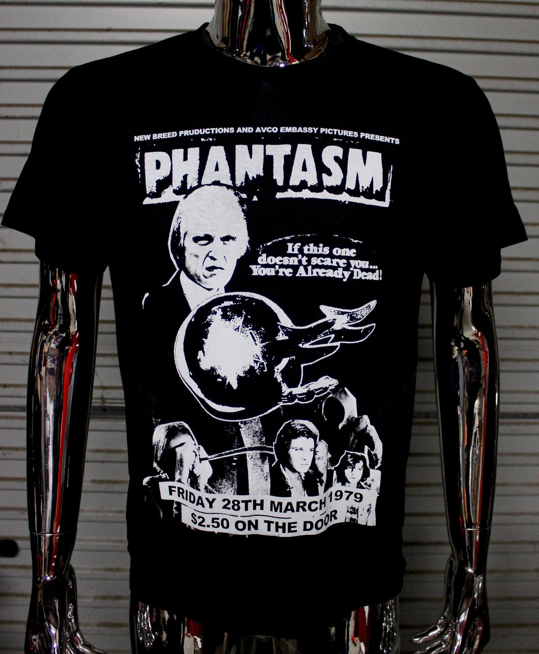 Phantasm DIY Punk Flyer T-shirt