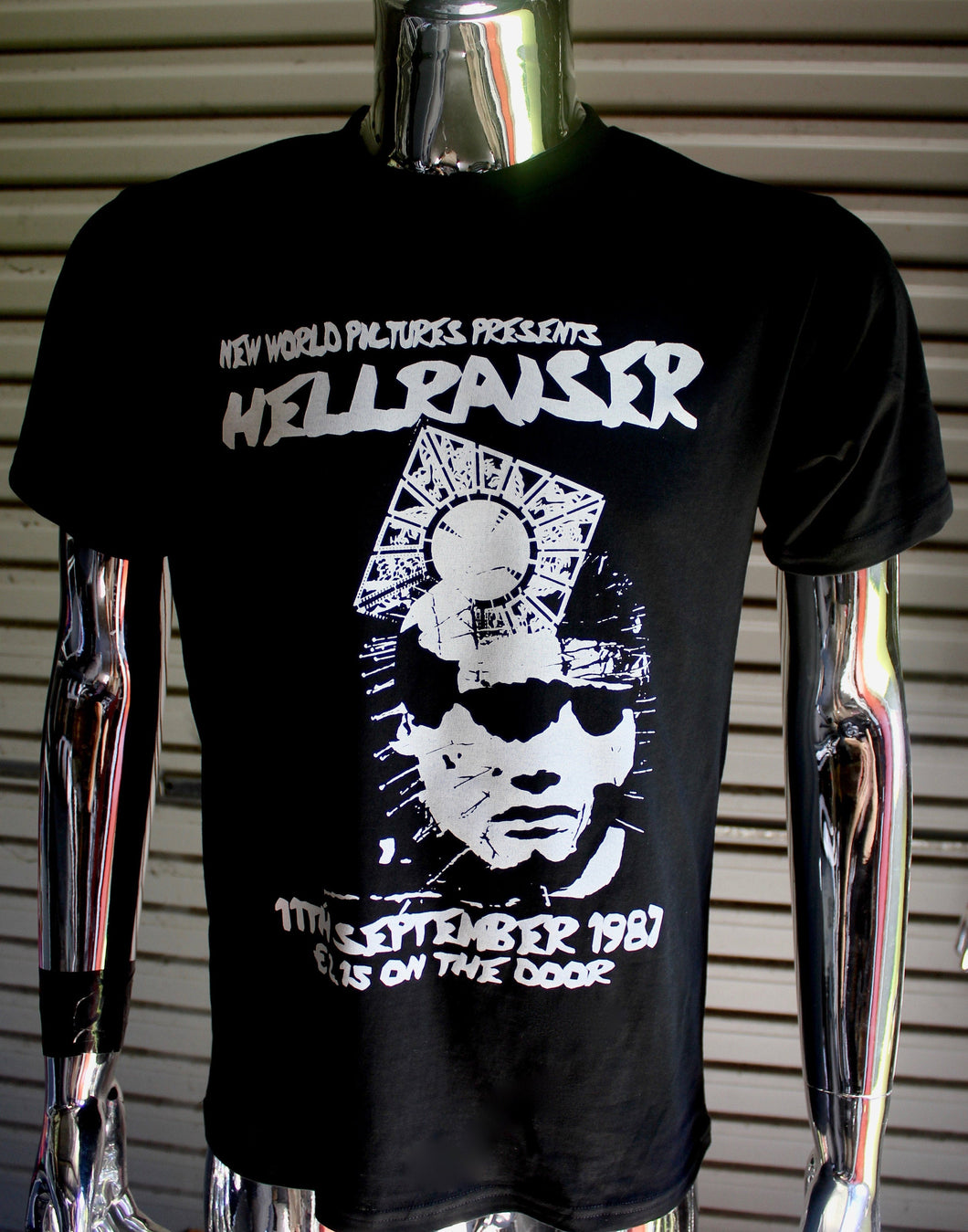 Hellraiser DIY Punk Flyer T-shirt - Hellcharge/Disraiser