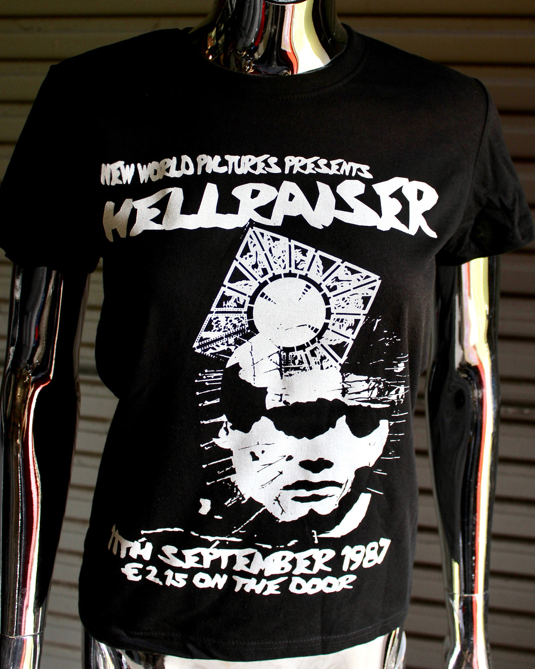Women's Hellraiser DIY Punk Flyer T-shirt - Hellcharge/Disraiser