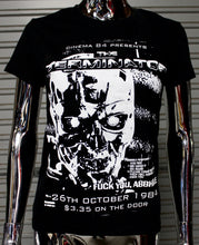 Load image into Gallery viewer, Women&#39;s The Terminator DIY Punk Flyer t-shirt
